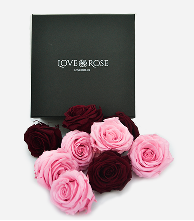 Red and Pink Infinity Roses