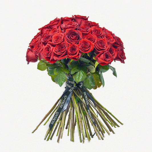 Long Stem Red Ecuadorian Rose Bouquet