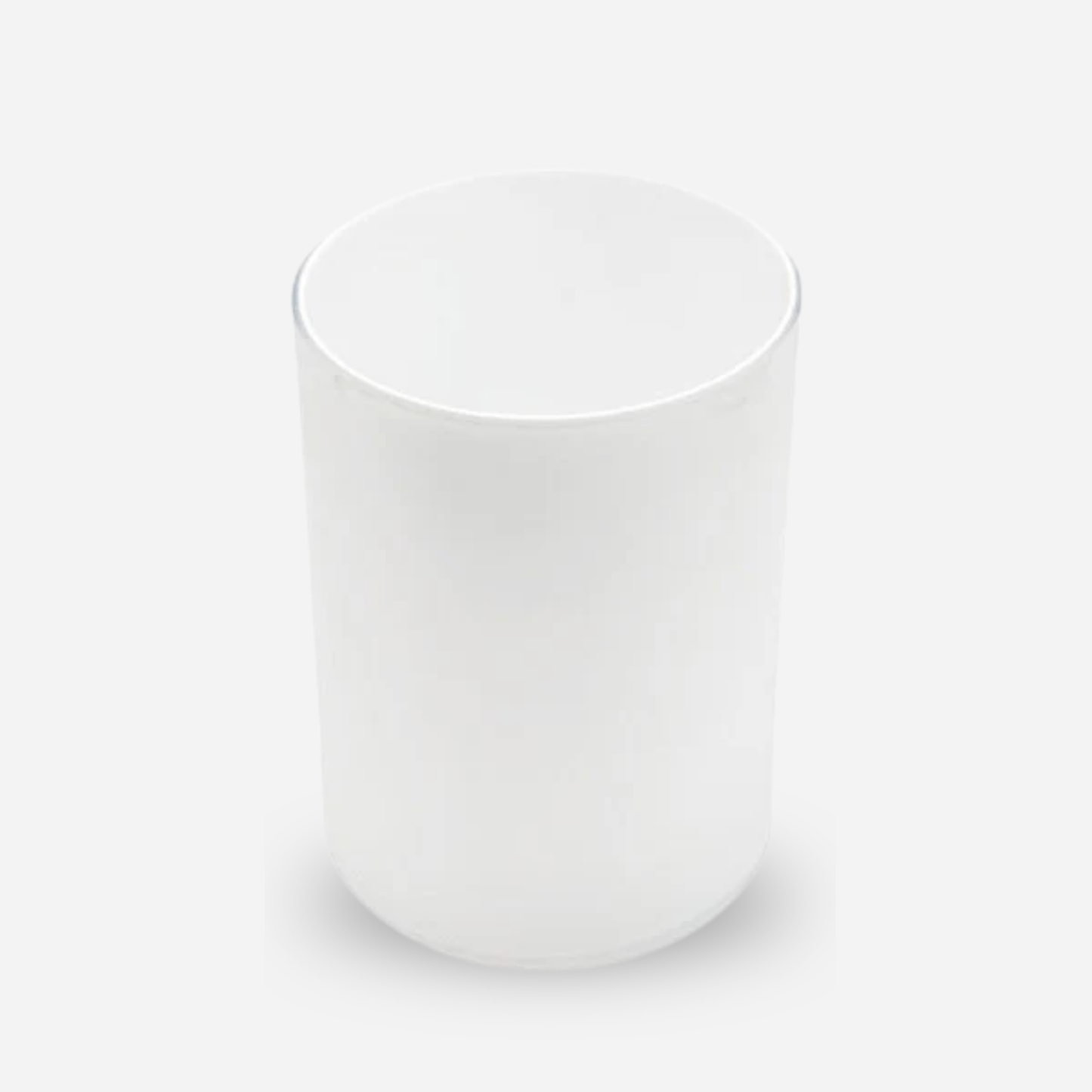 White Glass Vase