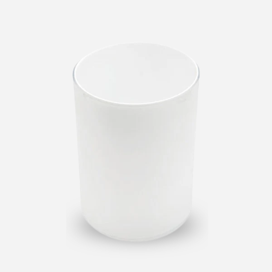 White Glass Vase