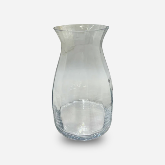 Bevelled Glass Vase
