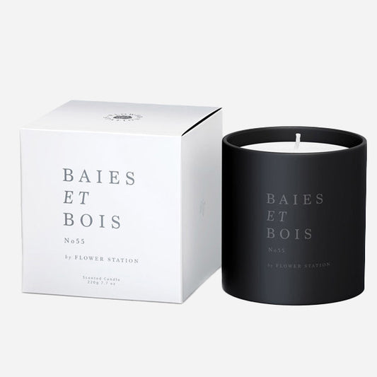 Scented Candle No55 'Baies et Bois'