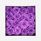 16 Infinity Purple Roses in a Black Box