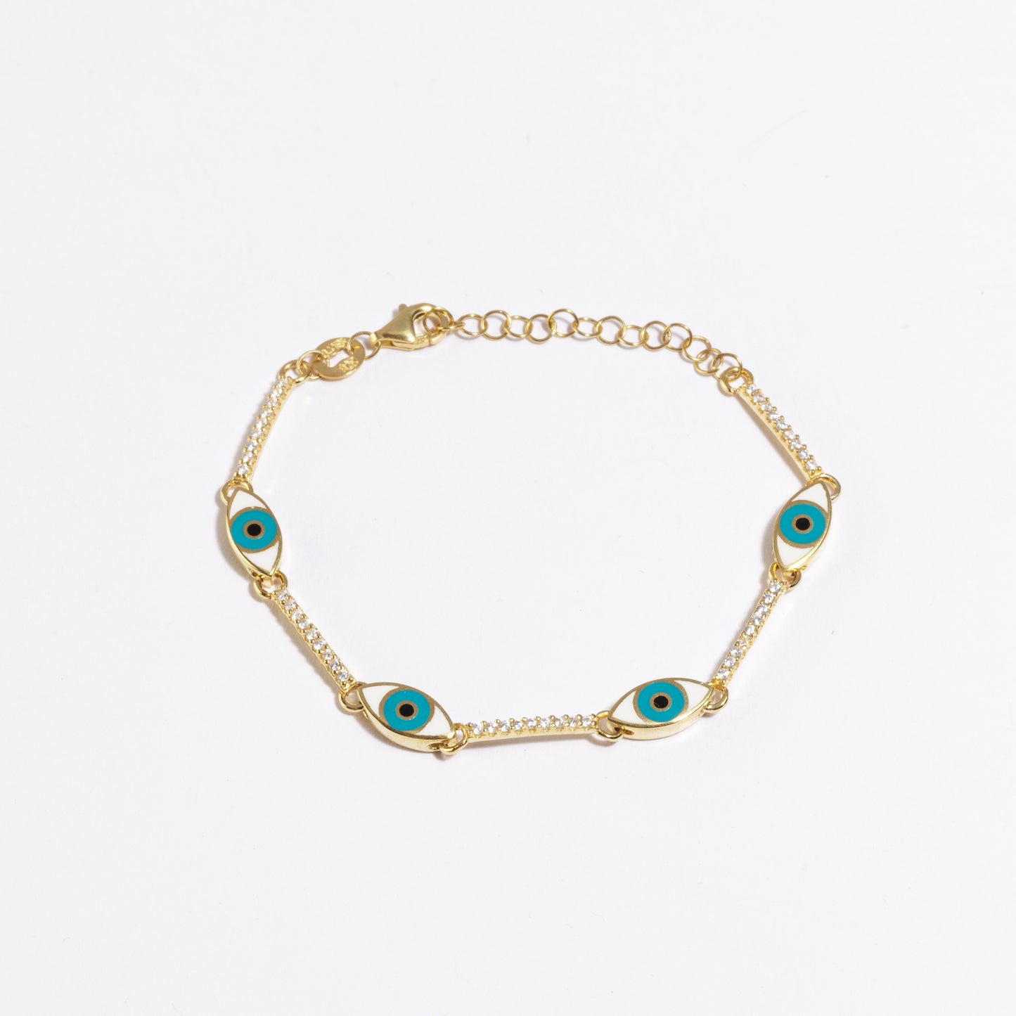 Lahore Evil Eye Bracelet - Gold